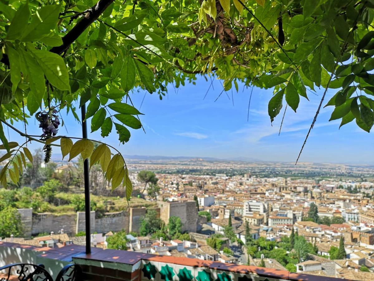 Villa Casa Jardin Alhambra à Grenade Extérieur photo